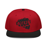 Snapback Cap Knockout Embroidery Hat