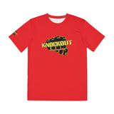 Never Give Up Polyester Tee Knockout