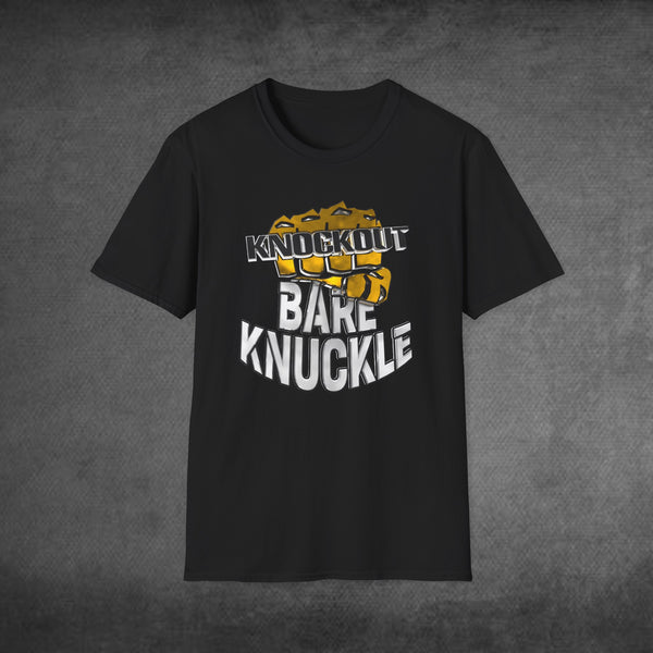 Knockout Bare Knuckle New Unisex Softstyle T-Shirt