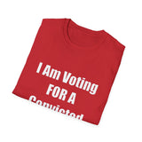 Am Voting Unisex Softstyle T-Shirt