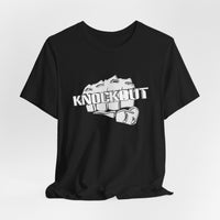 Never Give Up Unisex Short Sleeve Tee