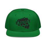 Snapback Cap Knockout Embroidery Hat