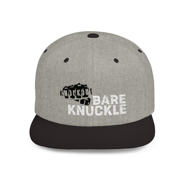 Knockout Bare Knuckle Flat Bill Snapback