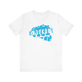 Blue KO No Jesus No Peace Unisex Jersey Short Sleeve Tee