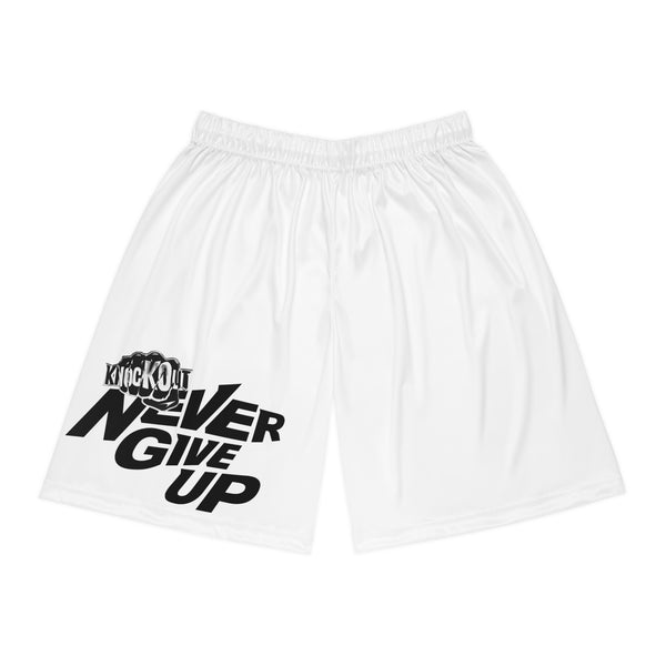 Never Give Up Basketball Shorts