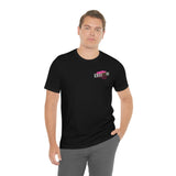 Pink Knockout Cancer Unisex Jersey Short Sleeve Tee