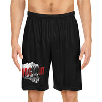 Red KO Basketball Shorts (AOP)